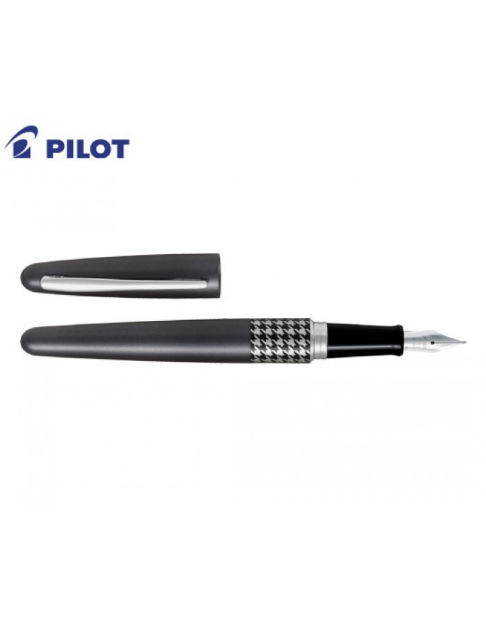 PILOT ΠΕΝΑ MR3 MEDIUM RETRO POP ΜΕΤΑΛΛΙΚΟ ΜΑΥΡΟ
